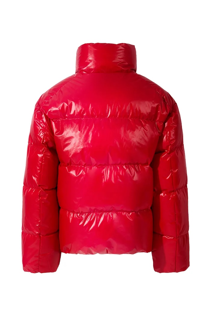 Chlapec Detská lyžiarska bunda Perfect Moment nuuk puffer jacket K6000016 červená
