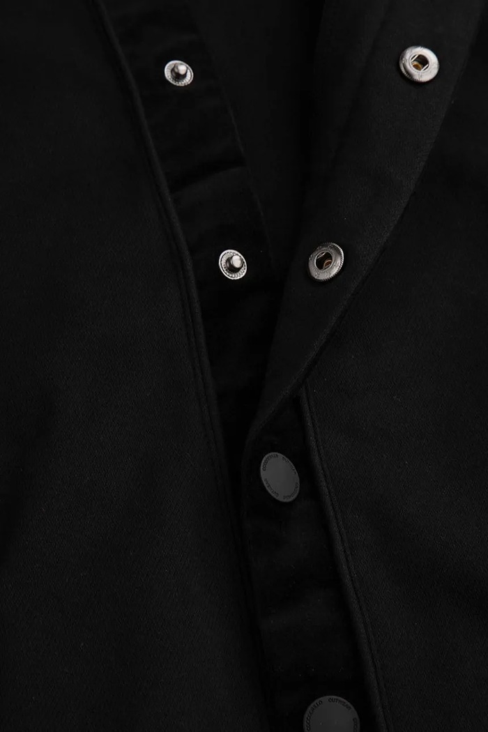 Coccodrillo cardigan din bumbac pentru copii ZC5132201EPB negru