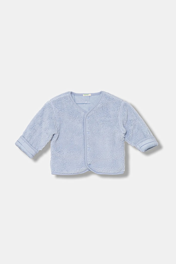 United Colors of Benetton bluza dwustronna dziecięca bez kaptura niebieski 3EKNA501R.W.Seasonal