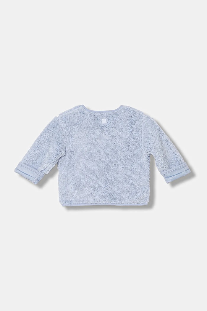 United Colors of Benetton bluza dwustronna dziecięca 3EKNA501R.W.Seasonal niebieski AW25
