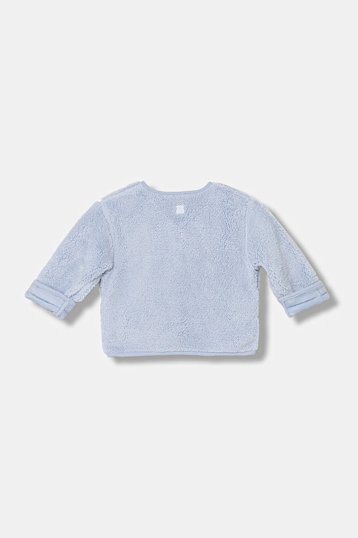 United Colors of Benetton bluza dwustronna dziecięca 3EKNA501R.W.Seasonal niebieski AW25