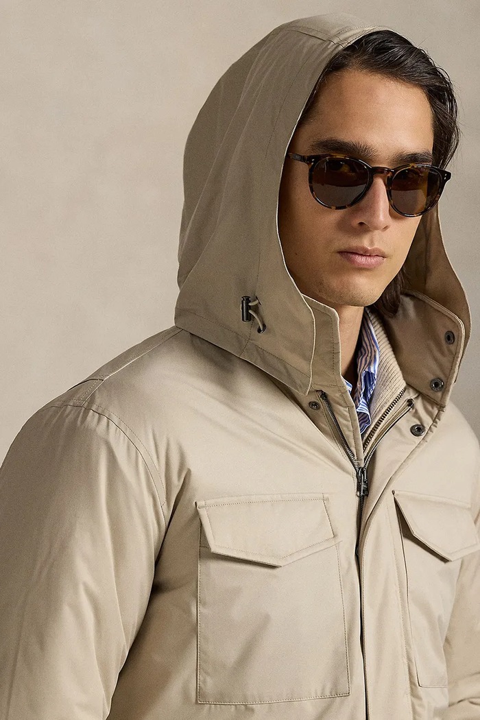 Jakna Polo Ralph Lauren bež 710967737