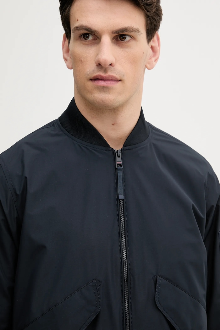 Bunda Tommy Hilfiger námořnická modř MW0MW39629