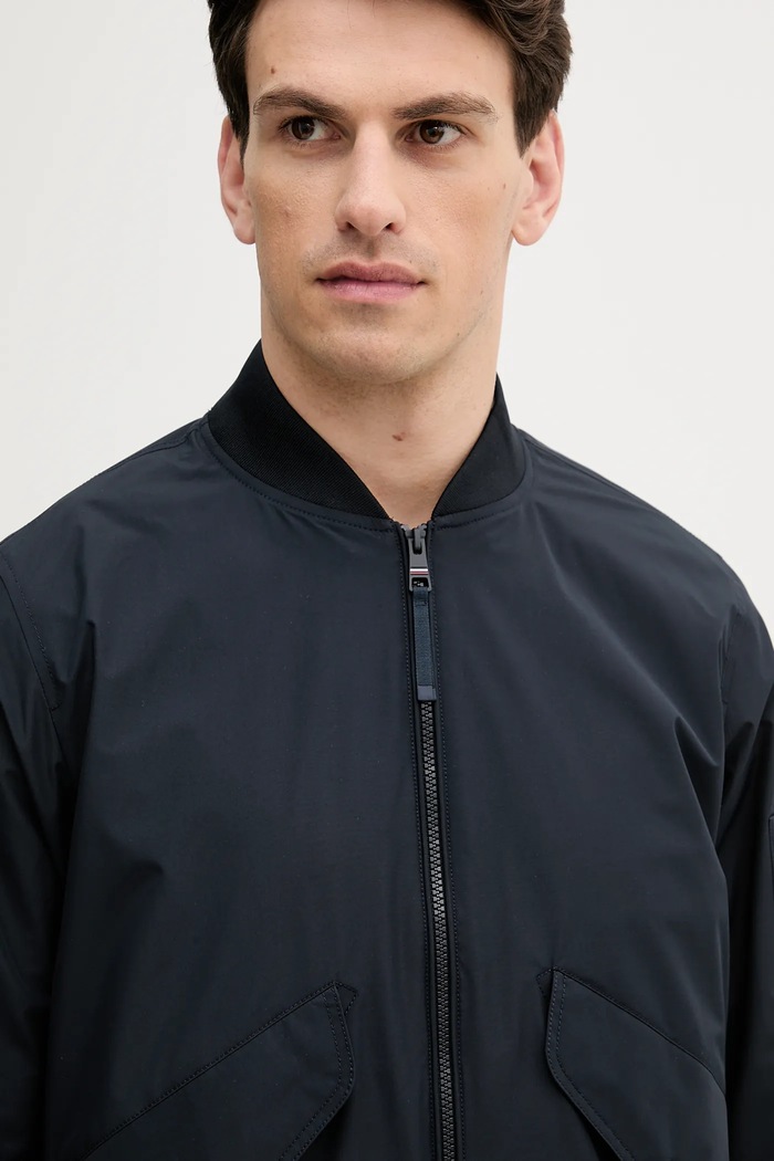 Bunda Tommy Hilfiger námořnická modř MW0MW39629