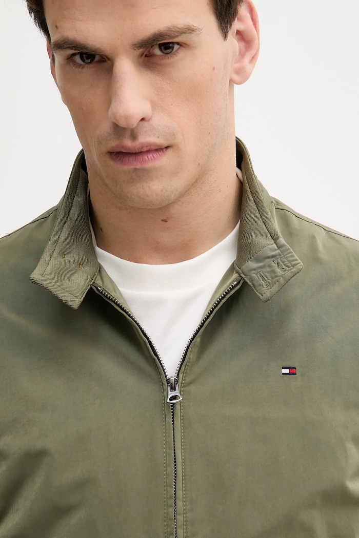Bunda Tommy Hilfiger zelená MW0MW39637