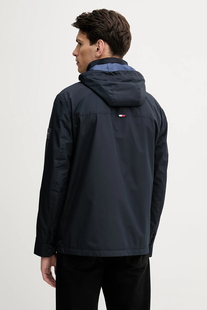 Ρούχα Μπουφάν Tommy Hilfiger MW0MW40223 σκούρο μπλε