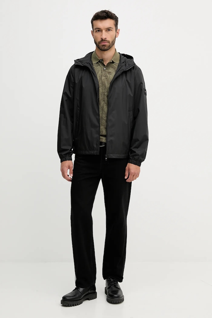 Jakna Tommy Hilfiger MW0MW40225 črna AW25