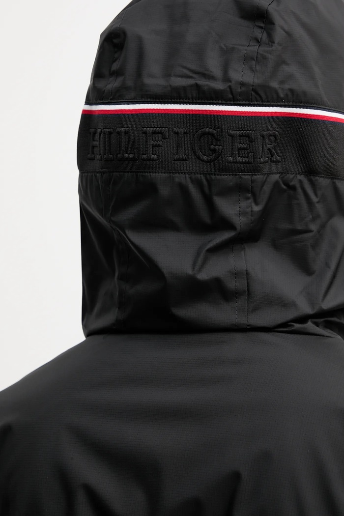Jakna Tommy Hilfiger MW0MW40225 črna