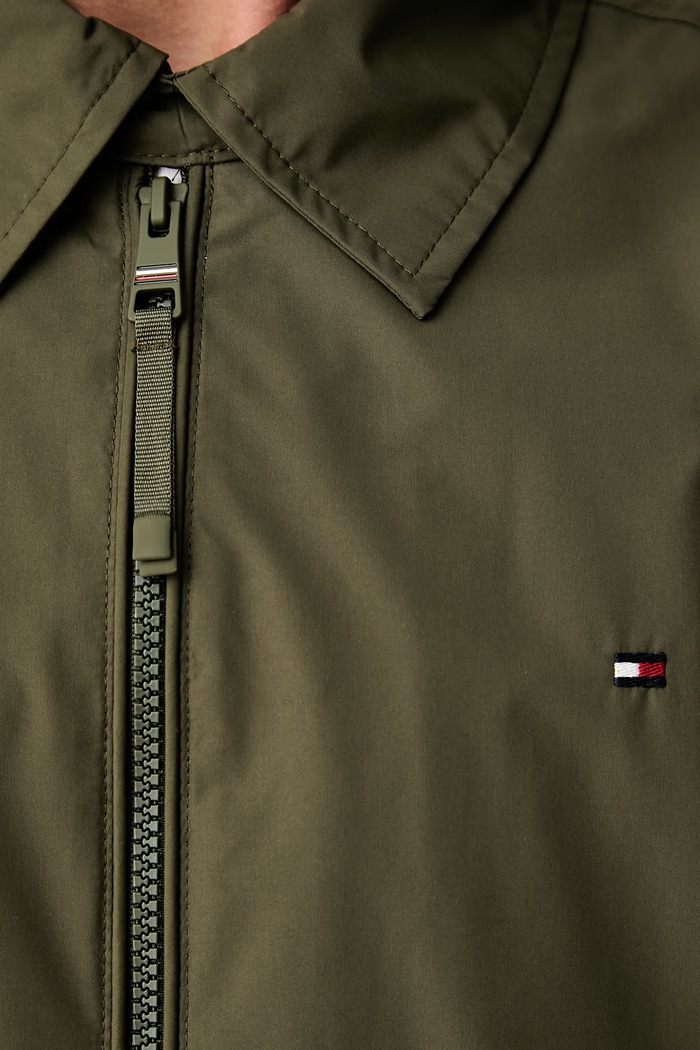 Tommy Hilfiger prechodná bunda pánska MW0MW40582 zelená