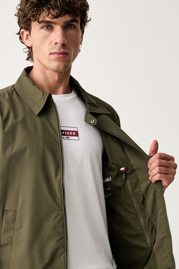 Tommy Hilfiger prechodná bunda pánska MW0MW40582
