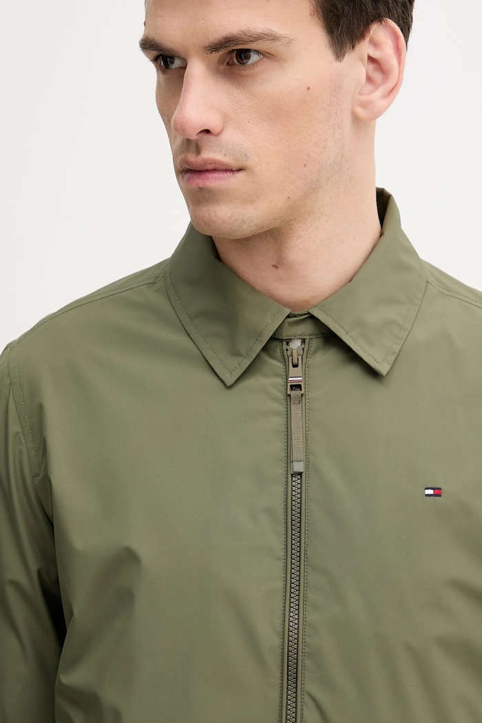 Bunda Tommy Hilfiger zelená MW0MW40582