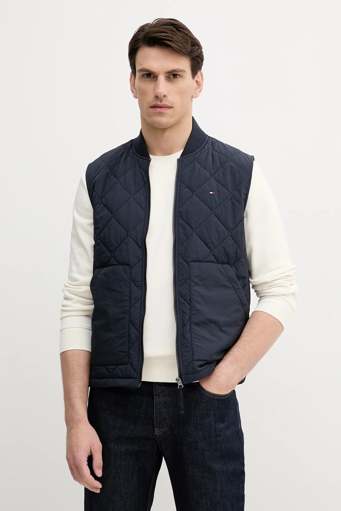 Αμάνικο μπουφάν Tommy Hilfiger άλλο σκούρο μπλε MW0MW39647