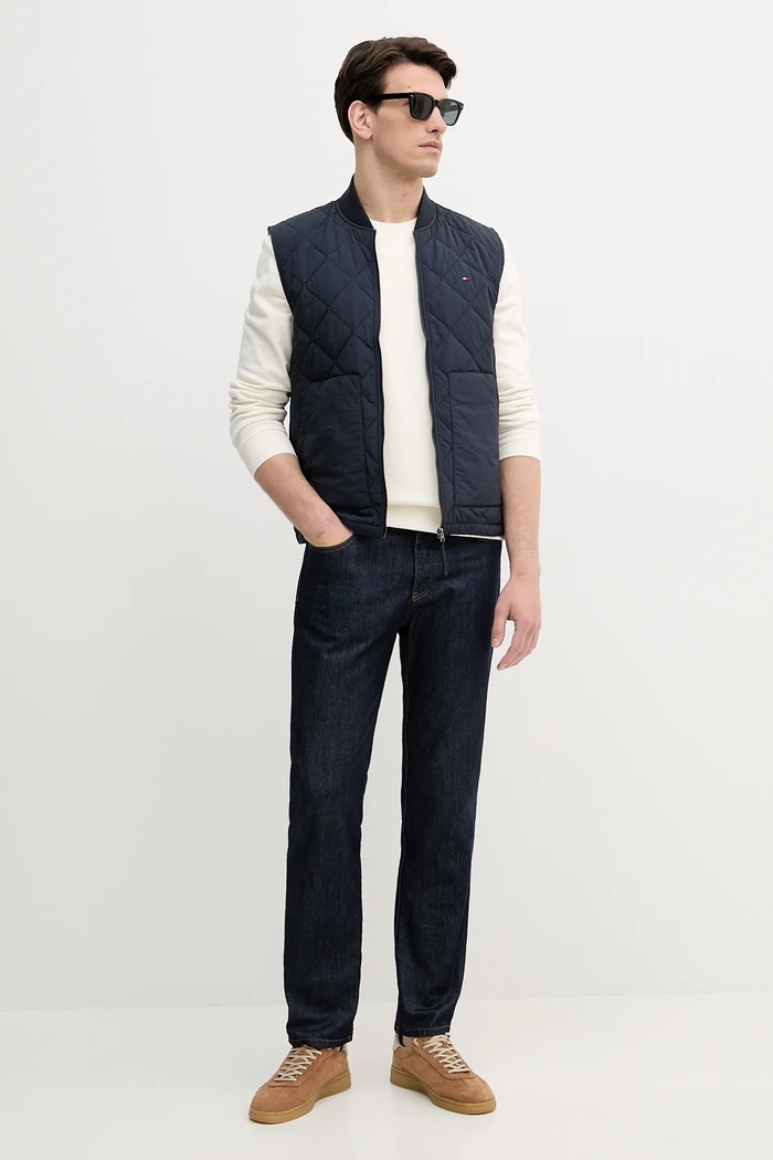 Αμάνικο μπουφάν Tommy Hilfiger MW0MW39647 σκούρο μπλε AW25