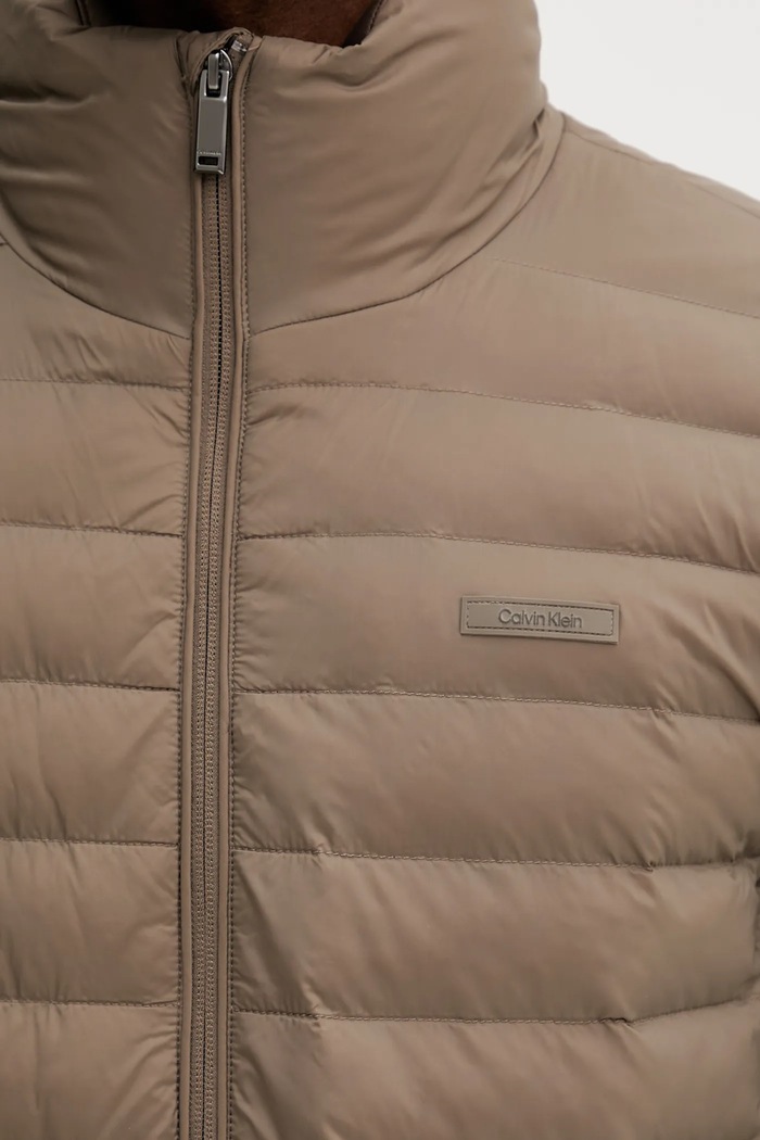 Bunda Calvin Klein LV04LC506G hnedá
