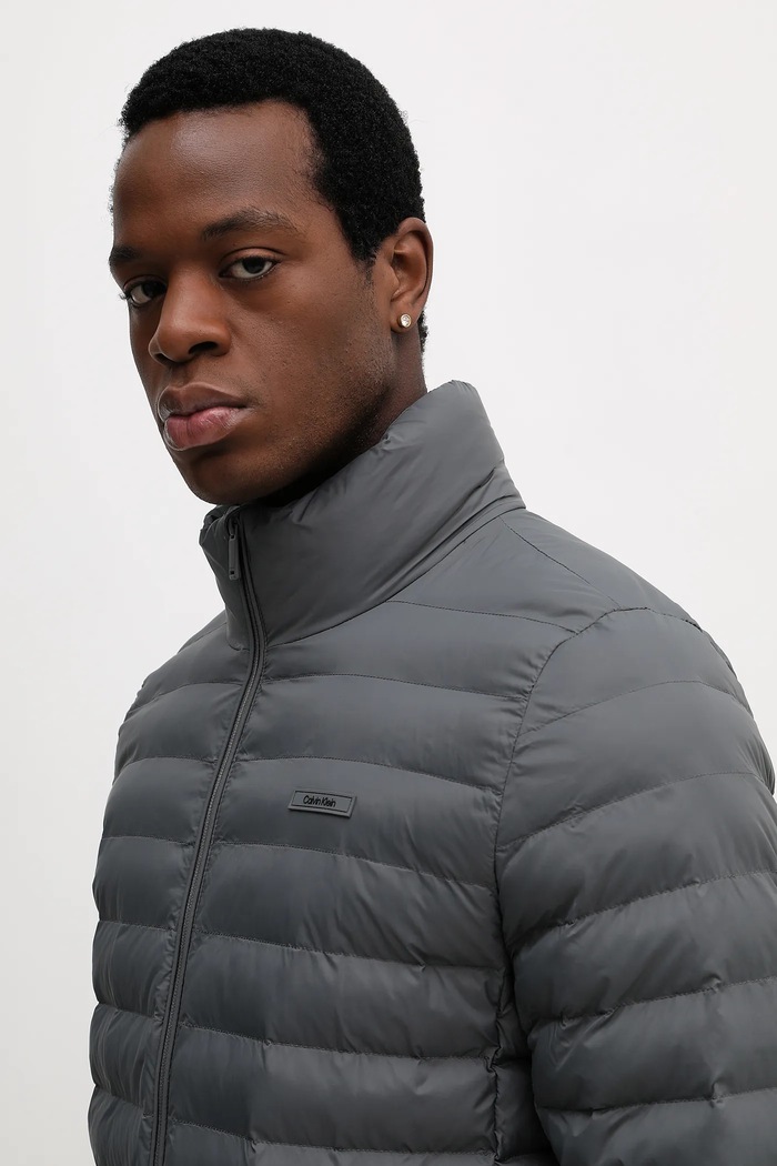 Calvin Klein rövid kabát szürke LV04LC506G
