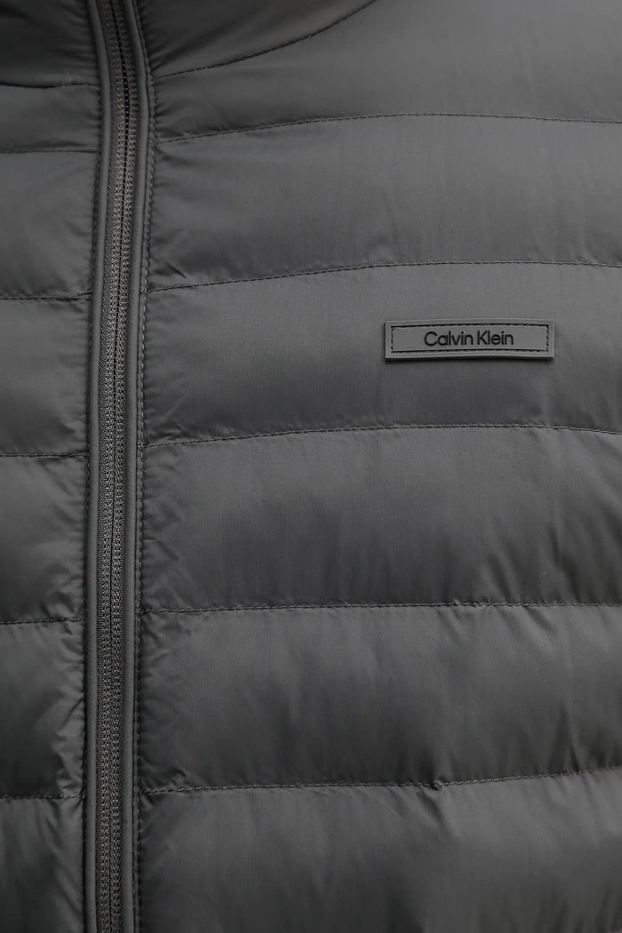Calvin Klein rövid kabát LV04LC506G szürke