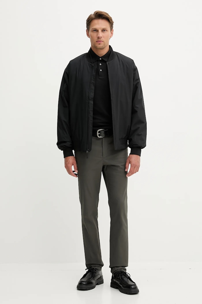 Calvin Klein geacă bomber LV04LC513G negru AW25