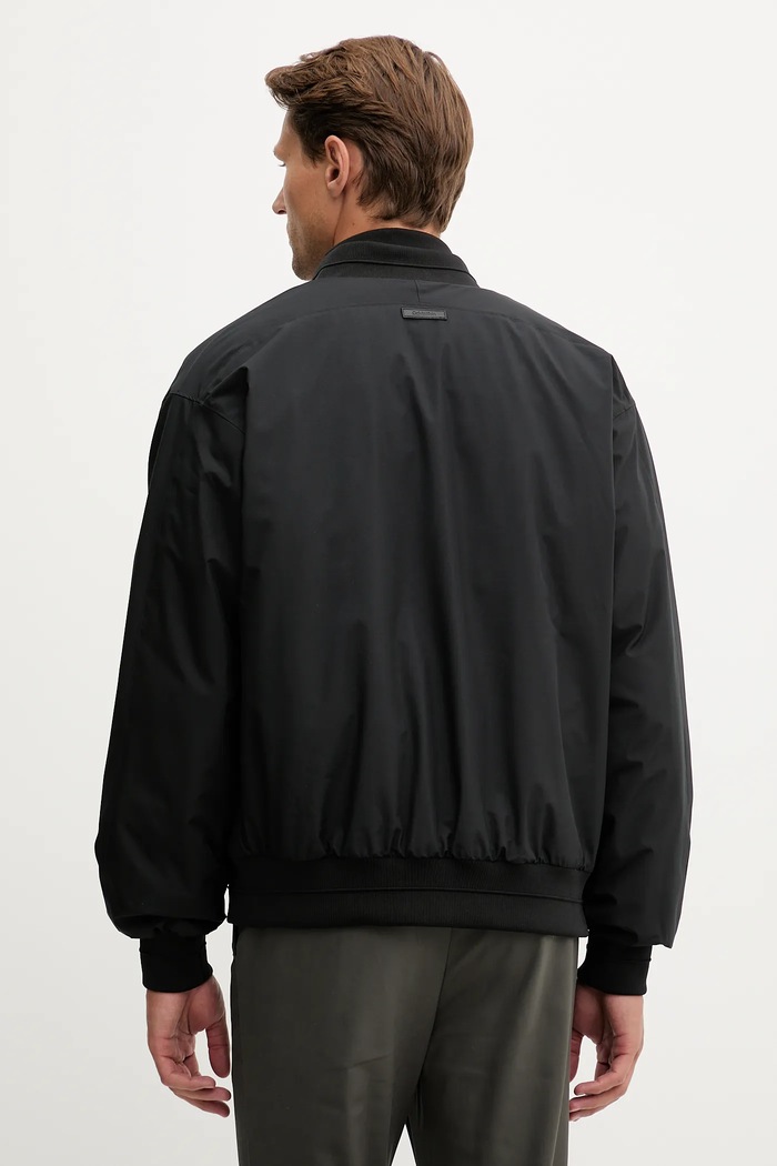 Îmbrăcăminte Calvin Klein geacă bomber LV04LC513G negru