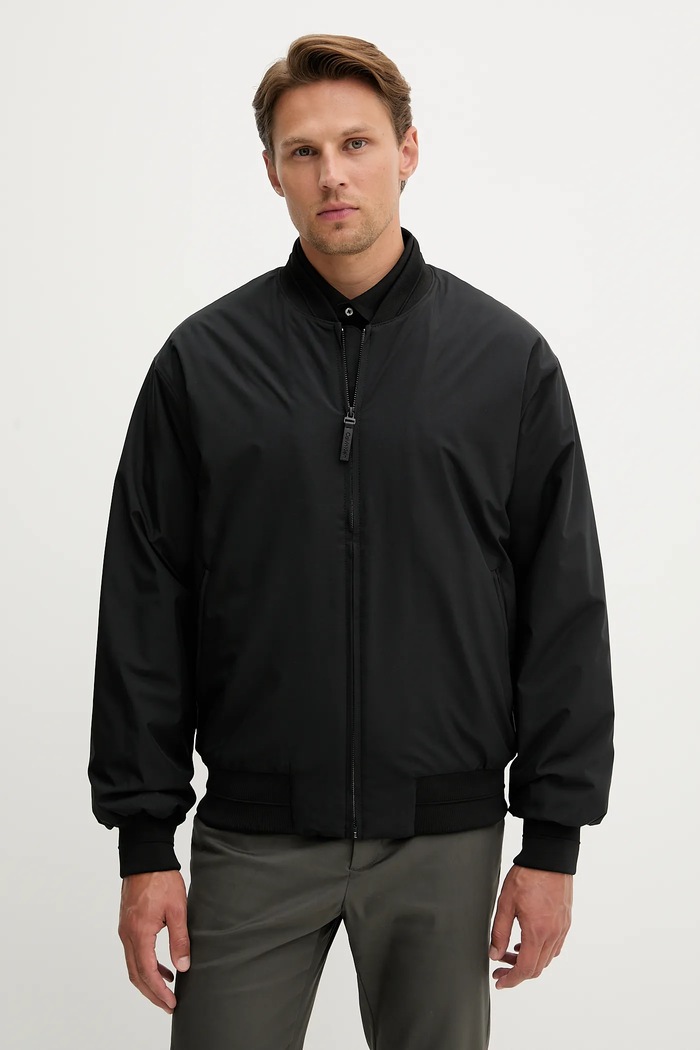 Calvin Klein geacă bomber negru LV04LC513G