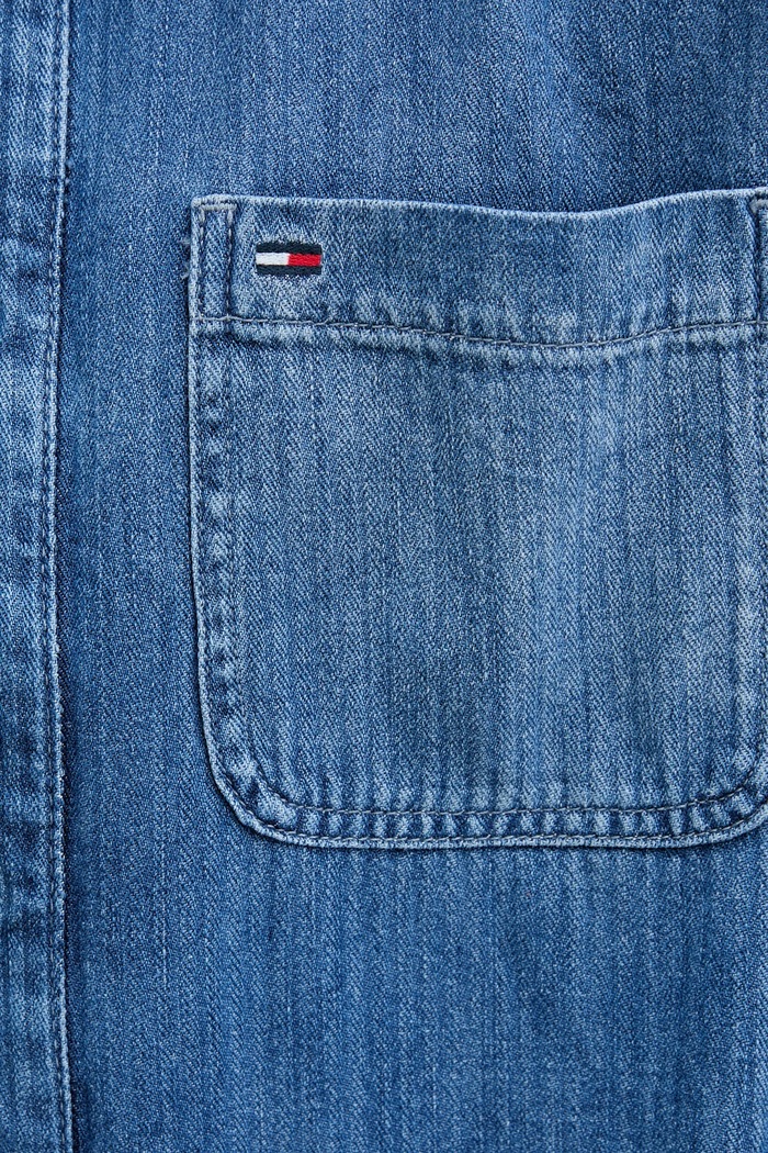 Πουκάμισο μπουφάν Tommy Jeans DM0DM21241 μπλε