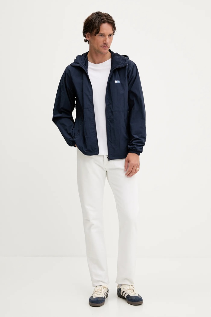 Tommy Jeans Kurtka DM0DM21393 granatowy AW25