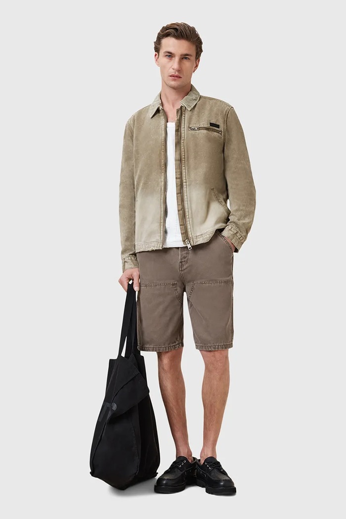 AllSaints Kurtka bawełniana ROTHWELL M013OC