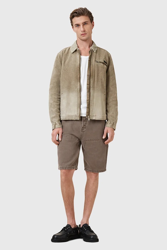 AllSaints Kurtka bawełniana ROTHWELL M013OC