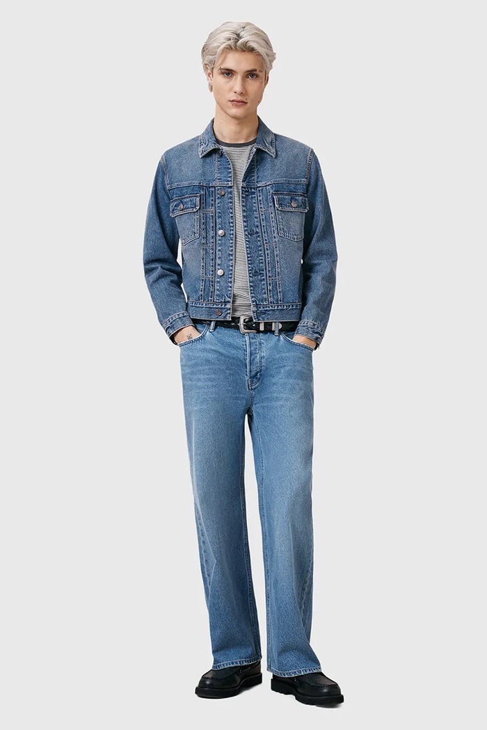 AllSaints farmerdzseki férfi pamut EXILE M030OC