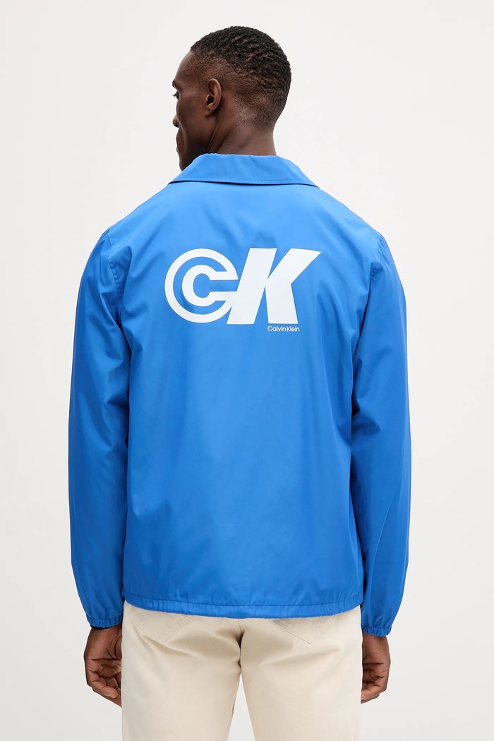 Îmbrăcăminte Calvin Klein Jeans geacă LV04RC515G albastru