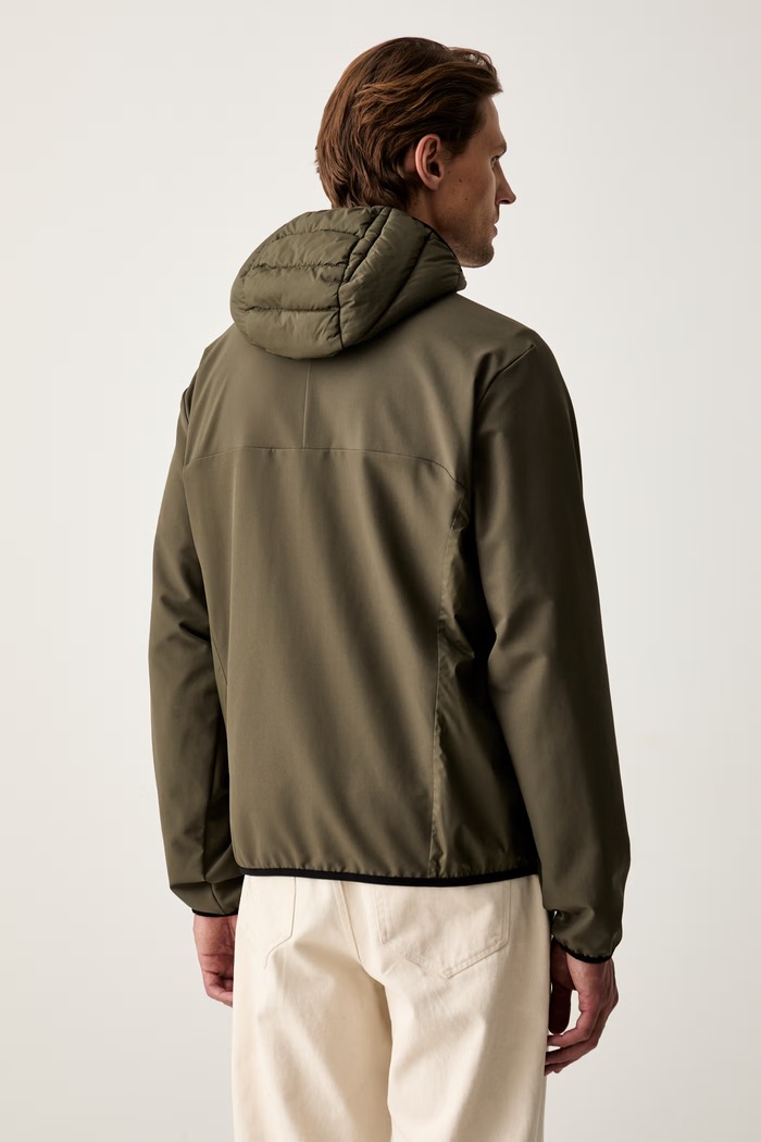 Oblačila BOSS Green kratka jakna moška J_Urbanex Hybrid HD 50541032 zelena