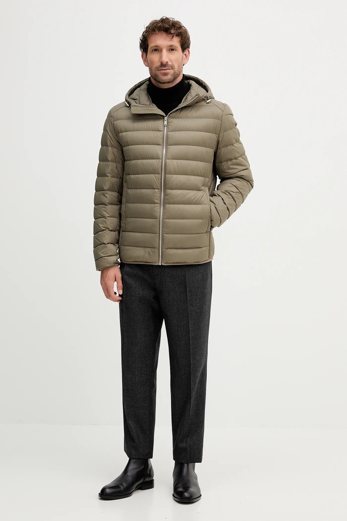 Пухова куртка BOSS H-Dimeo 50540450 зелений AW25