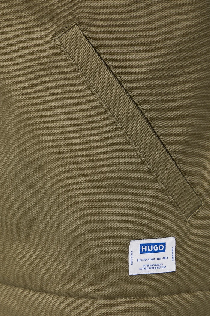 Βαμβακερό μπουφάν Hugo Blue Bashinah 50548713 πράσινο