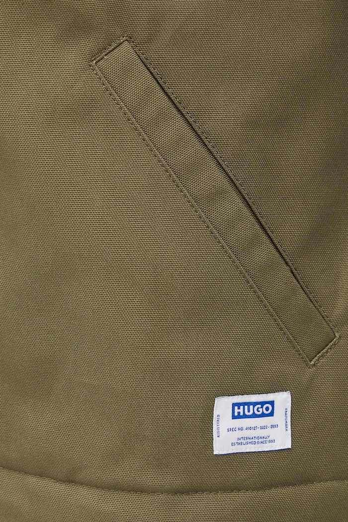 Βαμβακερό μπουφάν Hugo Blue Bashinah 50548713 πράσινο