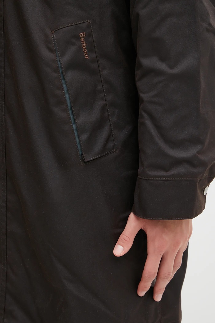 Bavlnená bunda Barbour x Paul Smith Beeston Wax MWX2514RU71 hnedá