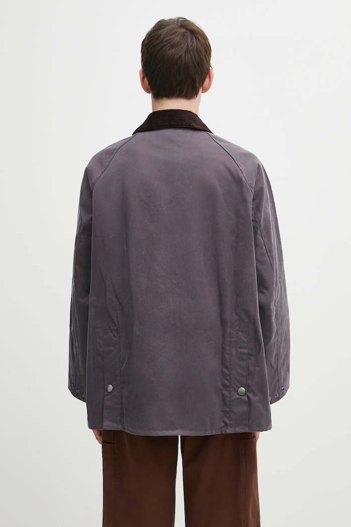 Oblečení Bunda Barbour x Paul Smith OS Bedale Wax MWX2515PU11 fialová