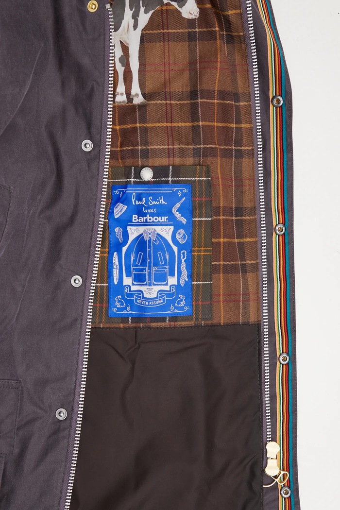 Bunda Barbour x Paul Smith OS Bedale Wax MWX2515PU11