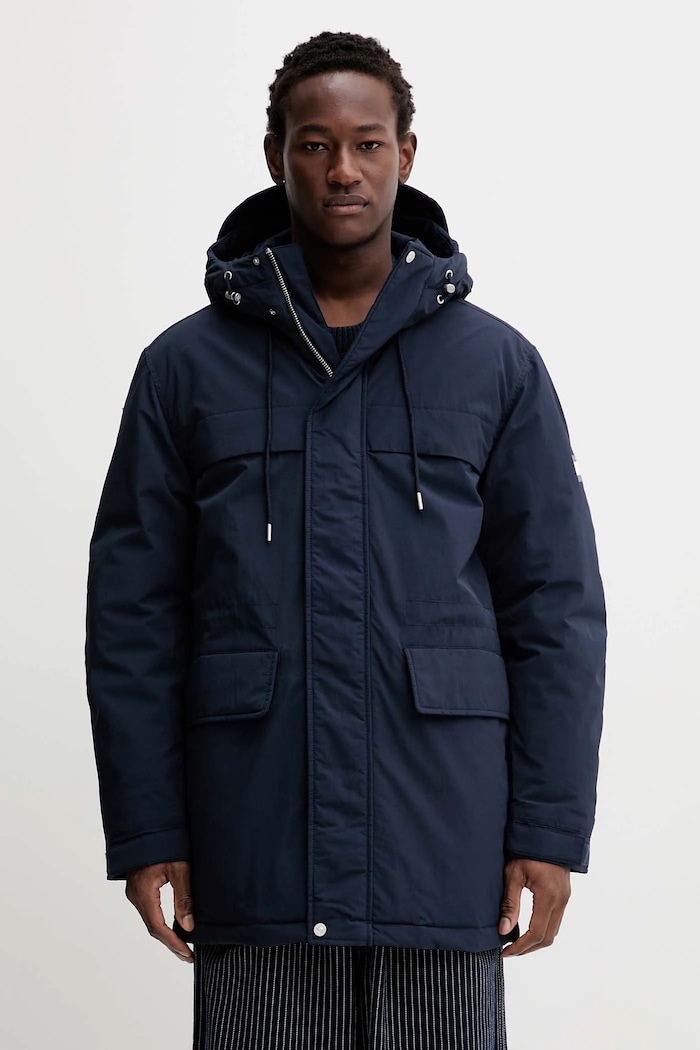 Tommy Jeans hanorac cu captuseala bleumarin DM0DM22251