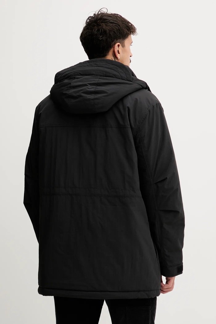 Odzież Tommy Jeans parka DM0DM22251 czarny