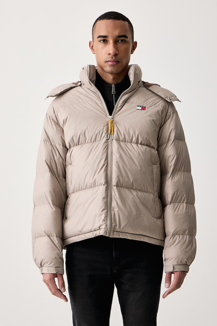 Tommy Jeans Kurtka puchowa męska beżowy DM0DM22036