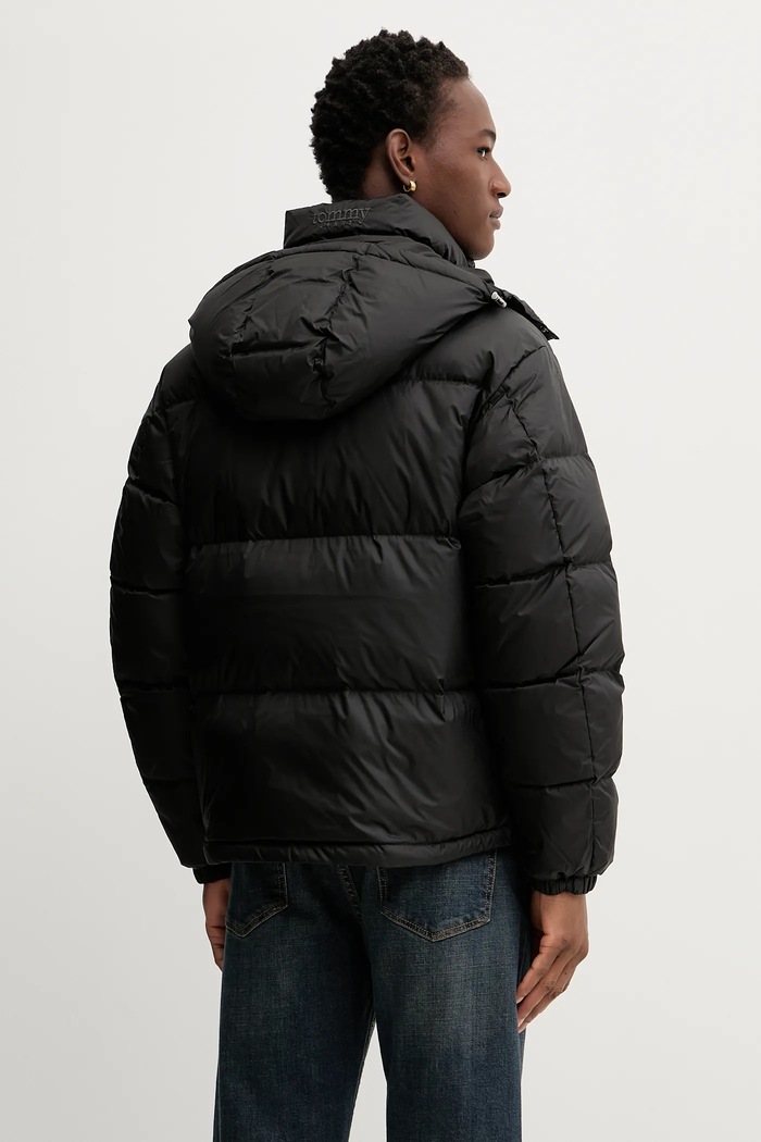 Oblečení Péřová bunda Tommy Jeans DM0DM22036 černá