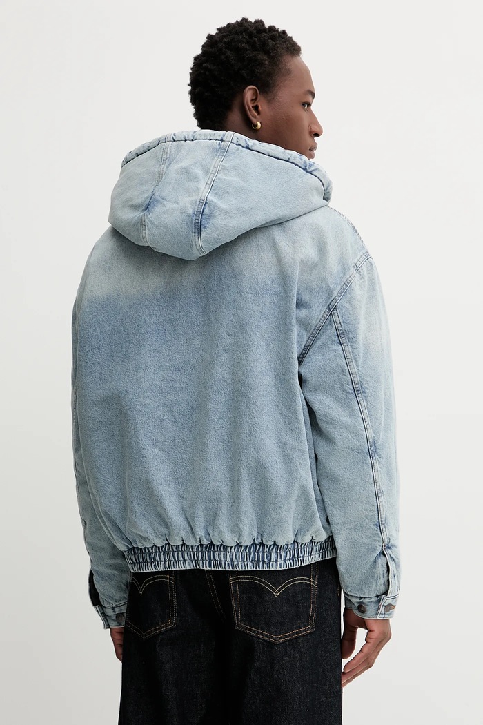 Oblečení Džínová bunda Tommy Jeans DM0DM22137 modrá