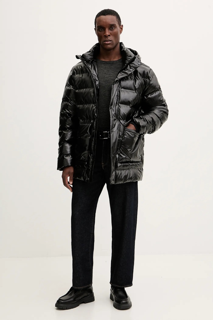 Karl Lagerfeld geacă 554595.505036 negru AW25