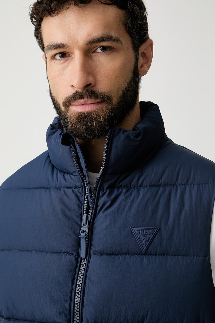 Guess vestă pentru bărbați ROHAN bleumarin Z5YL08.WGTN0