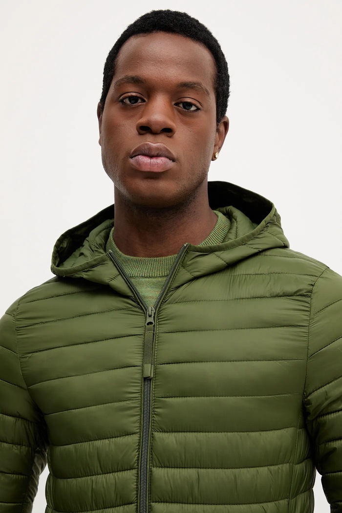 United Colors of Benetton giacca da uomo verde 2TWDUN06I