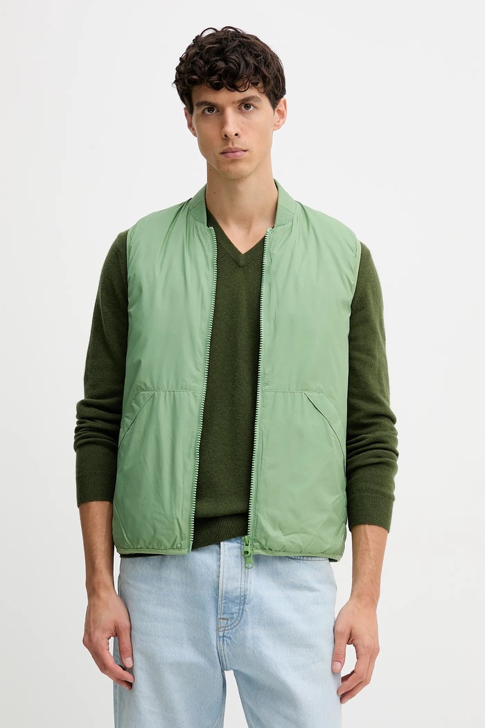 Vesta United Colors of Benetton jemné zateplenie zelená 2NBPUJ00Q