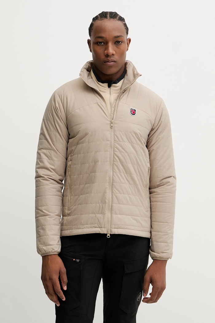 Fjallraven kurtka outdoorowa Expedition X-Lätt pozostałe beżowy F86333.118