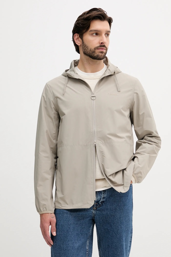 Куртка Barbour NEWHILL з капюшоном бежевий MSP0149
