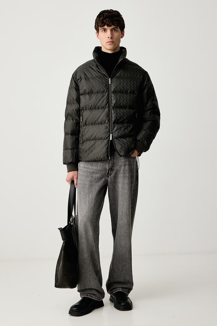 Armani Exchange Kurtka puchowa męska XM001580.AF16628 zielony AW25