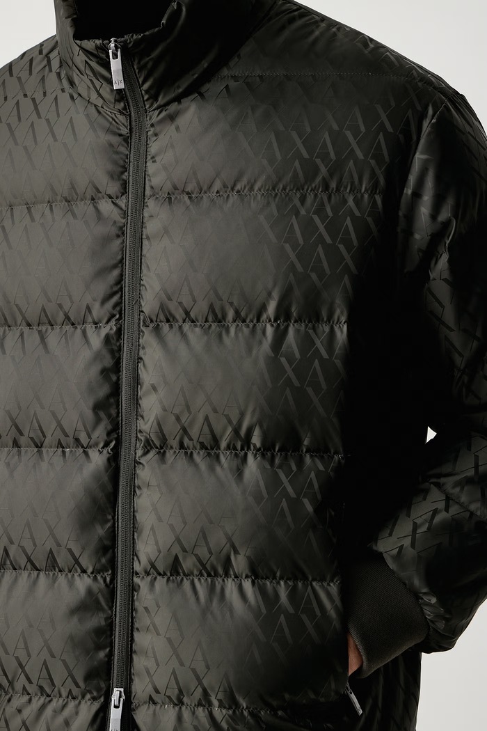 Kurtka puchowa męska Armani Exchange XM001580.AF16628 zielony