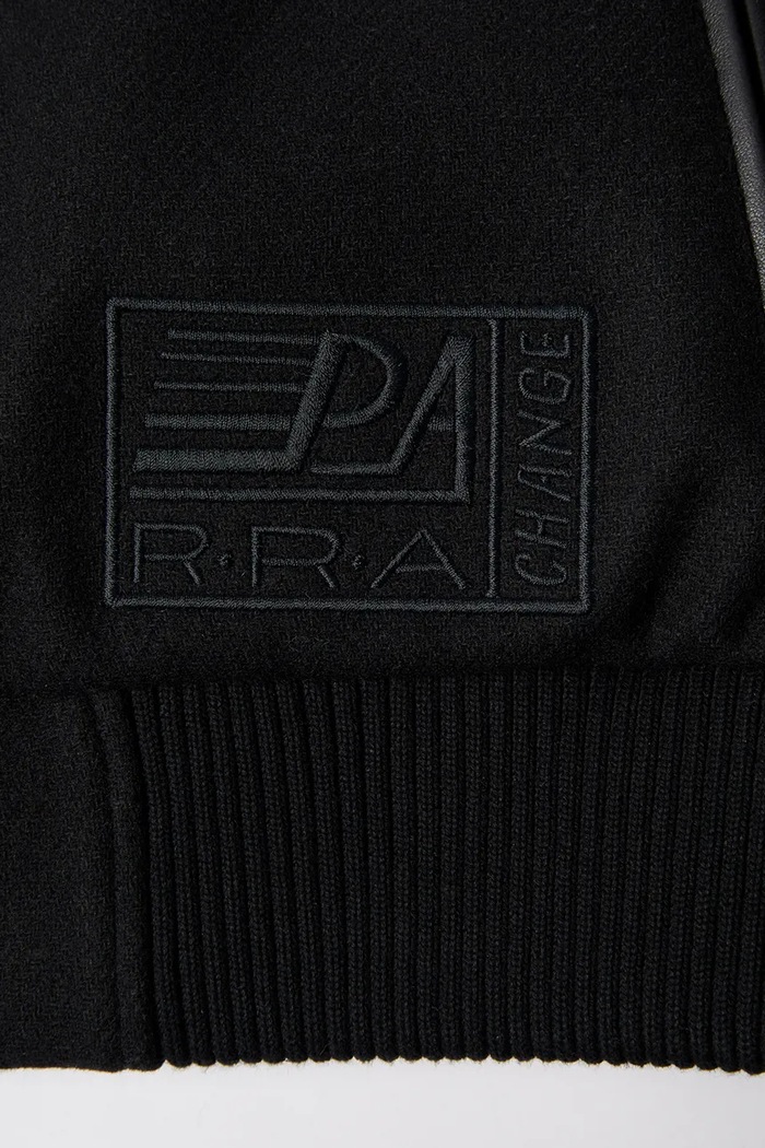 by Parra jachetă bomber din lână Not movie quality varsity 54365